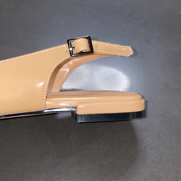NWT Eldof Pointed Toe Slingback Flats - Picture 9 of 11